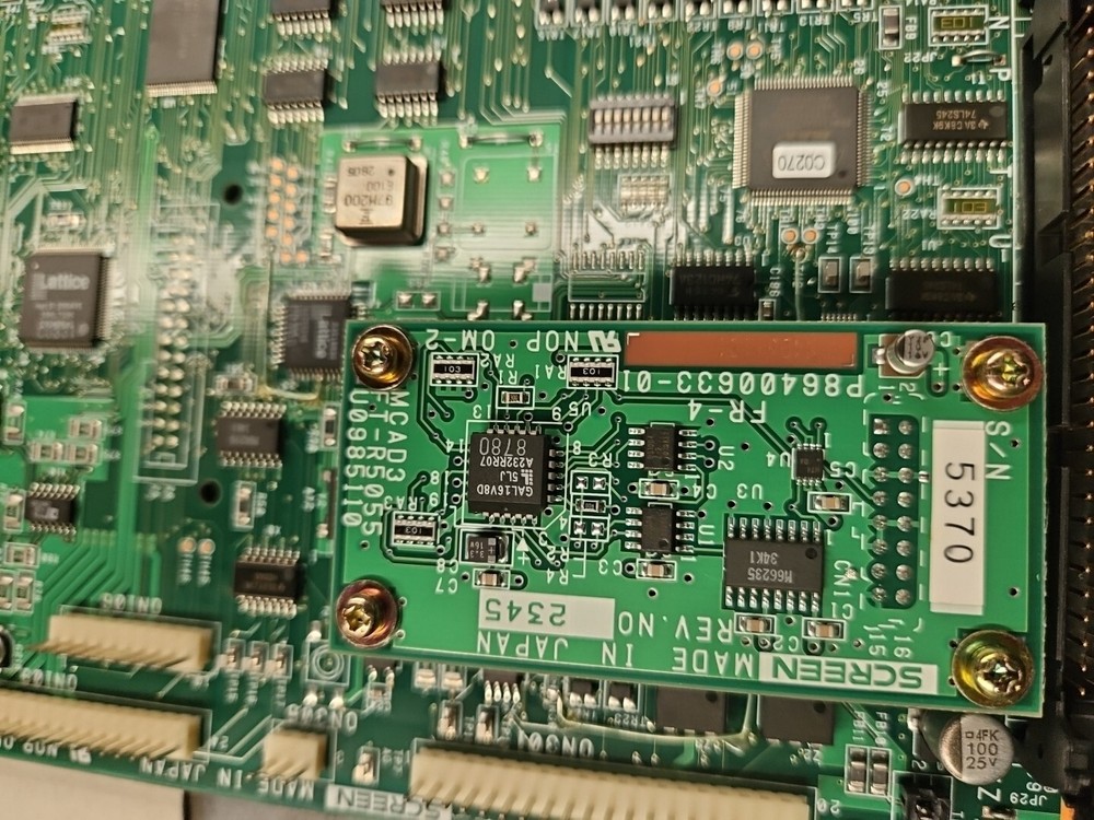 Agfa Palladio / SCREEN CTP 100007648V00 BOARD Main