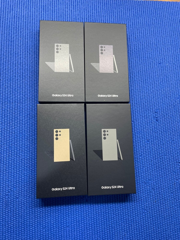 NEW s24 ultra models Samsung galaxy empty boxes without any accessory empty box