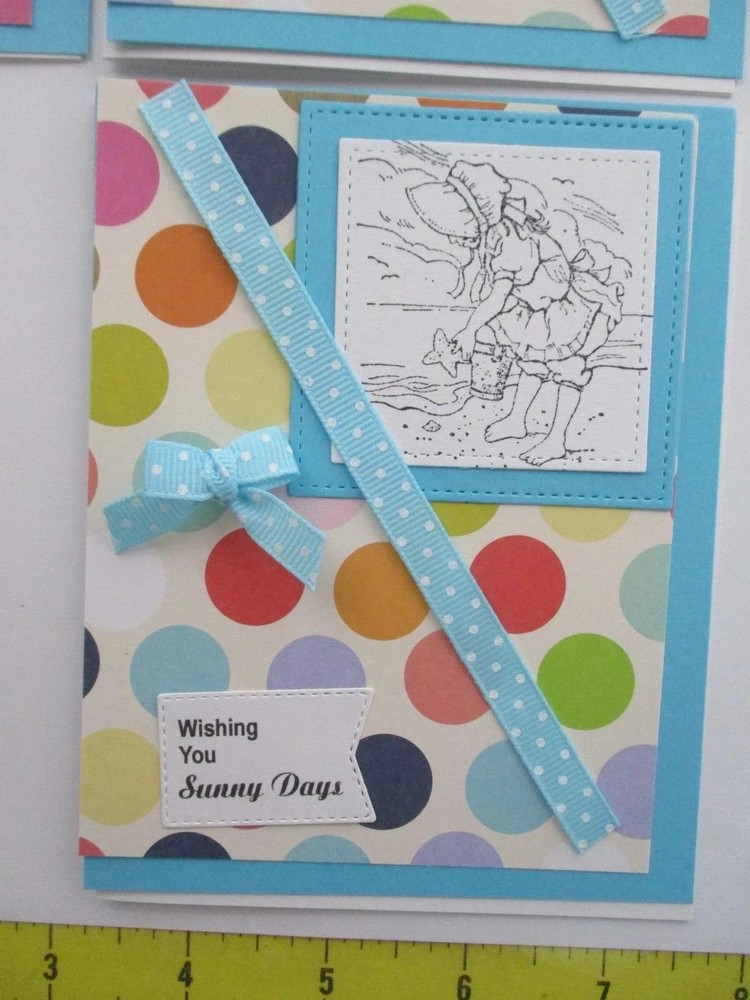 Stampin' Up! SUMMER Card Making Kit Make A total 4 cards ,