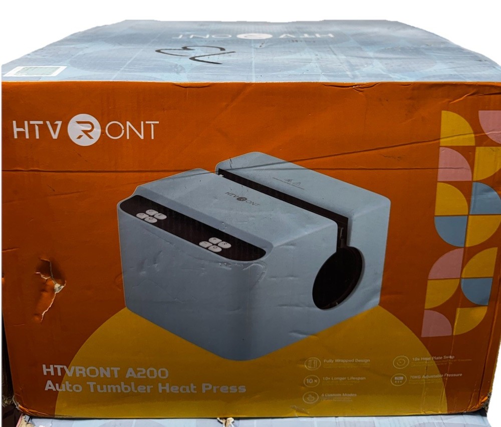 HTVRONT A200 AUTO TUMBLER HEAT PRESS BLUE