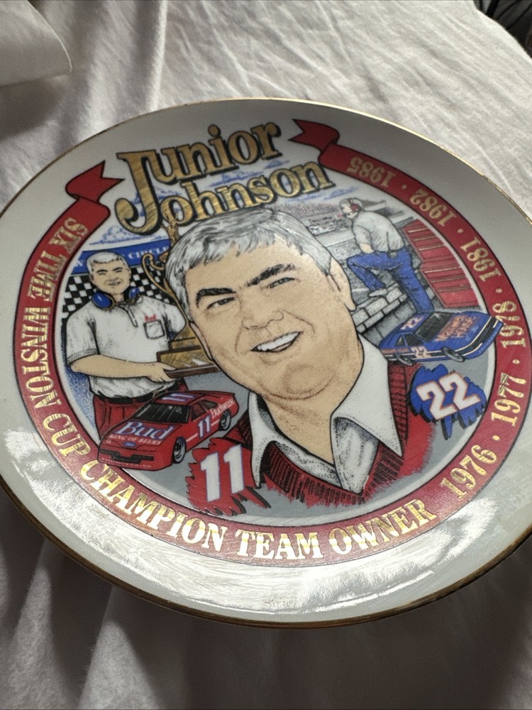 JUNIOR JOHNSON PLATE Numbered 103 Of 5000