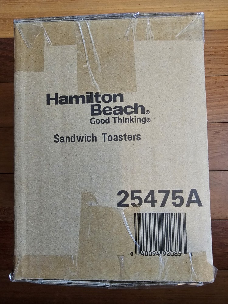 Hamilton Beach Sandwich Toaster 25475A New In Box
