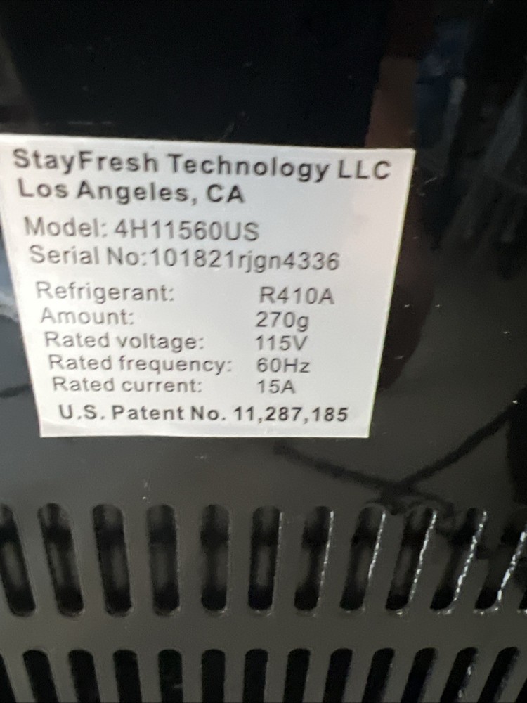 Freeze Dried Candy Maker Model 4H11560US