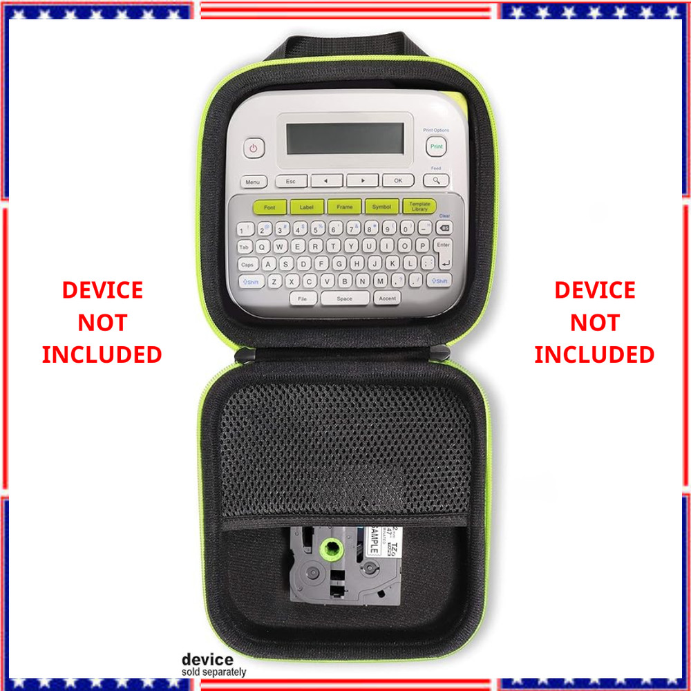 Label Maker CASE Customized for Brother P-Touch, PTD210, CASE ONLY