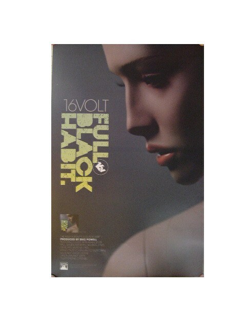 16 Volt Full Black Habit Poster Eric Powell 16volt