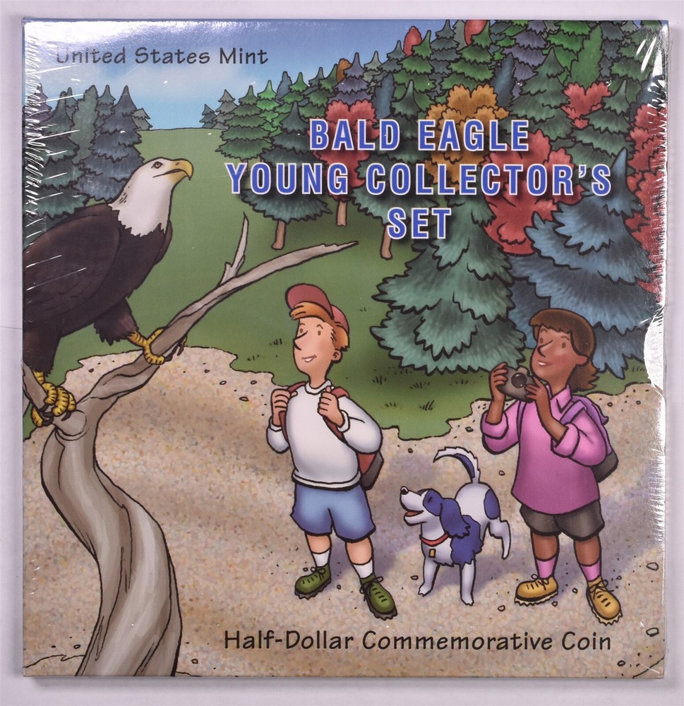 2008 Bald Eagle Young Collector's Set - Commemorative Half Dollar Uncirculated