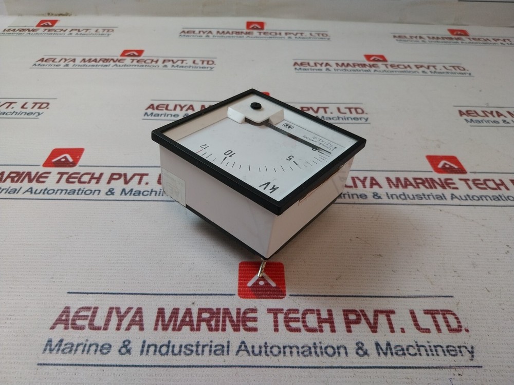 Automatic Electric 0-12 KV Analog Voltmeter