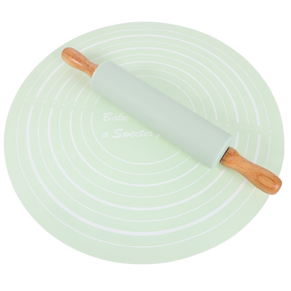Anti-skid Dough Mat Non-stick Baking Oven Cookie Rolling Kitchen