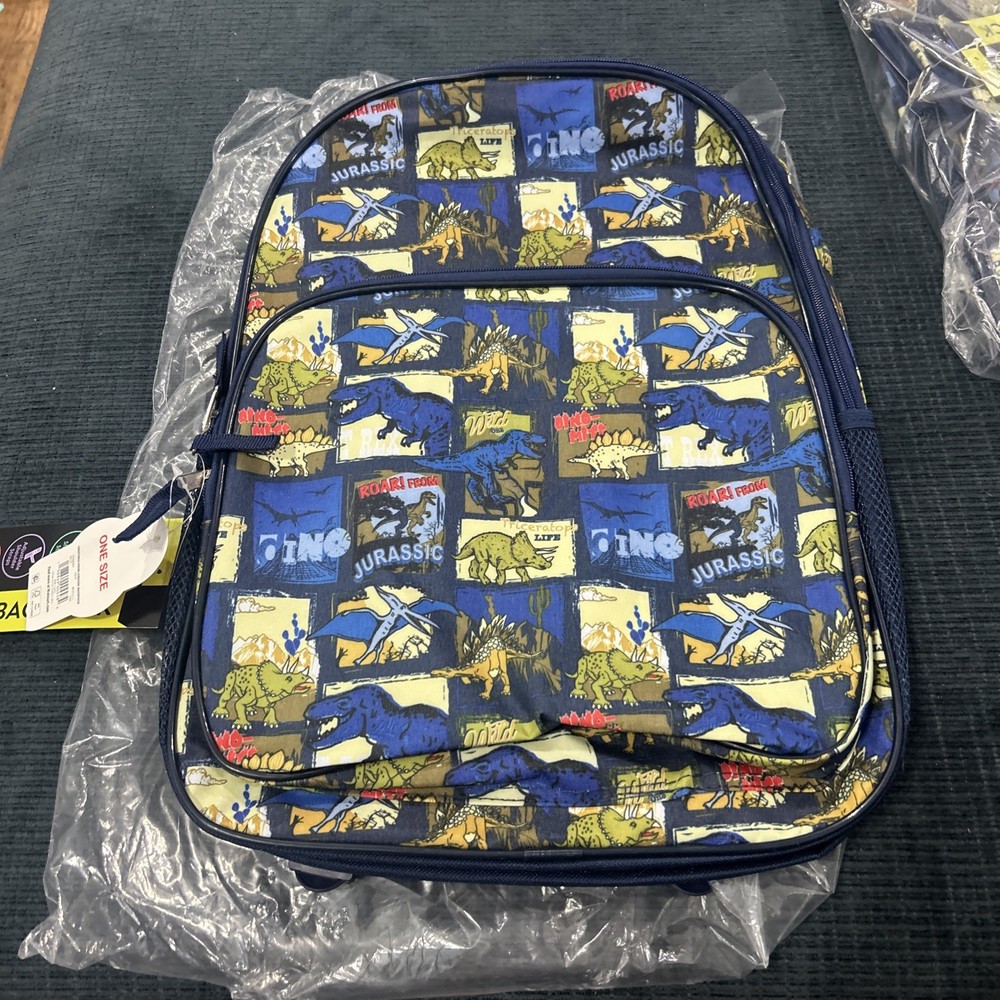 Wonder Nation Dino Comic Backpack. NWT