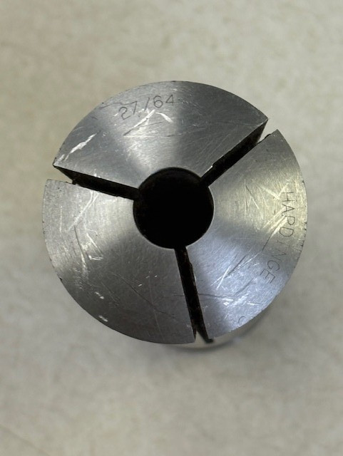Hardinge 27/64" Round 5C Collet