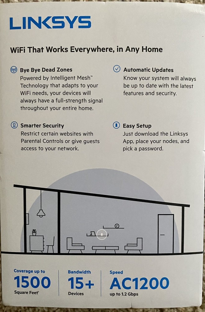 LINKSYS MESH AC1200 ROUTER
