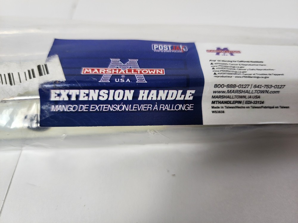 Marshalltown PostJak Extension Handle -33124 - Heavy Duty Post Pull 21 Inch