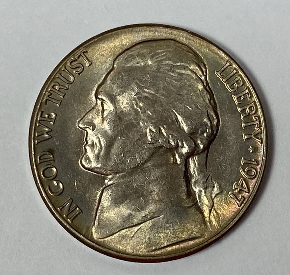 1947-D  Jefferson Nickel  Uncirculated