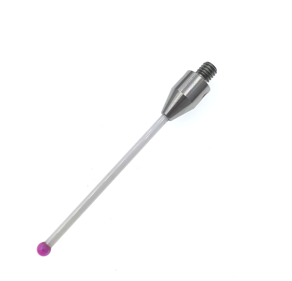 Cmm Touch Probe Stylus Ceramic Stem M4 Thread 3mm Ruby Tip 40mm Long For OMP40-2
