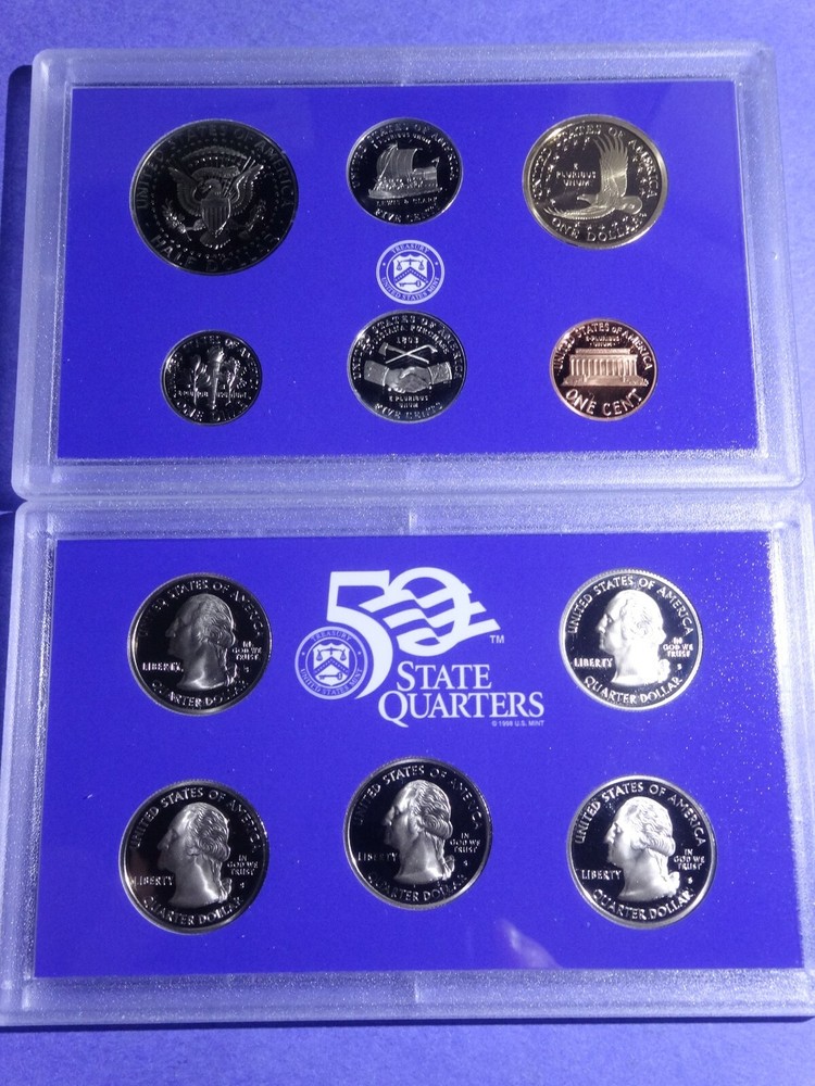 2004-S Proof Set 10 Coins in OGP