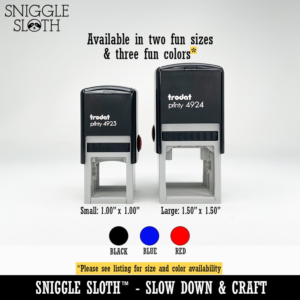 Guitar Chord Chart Self-Inking Rubber Stamp Ink Stamper