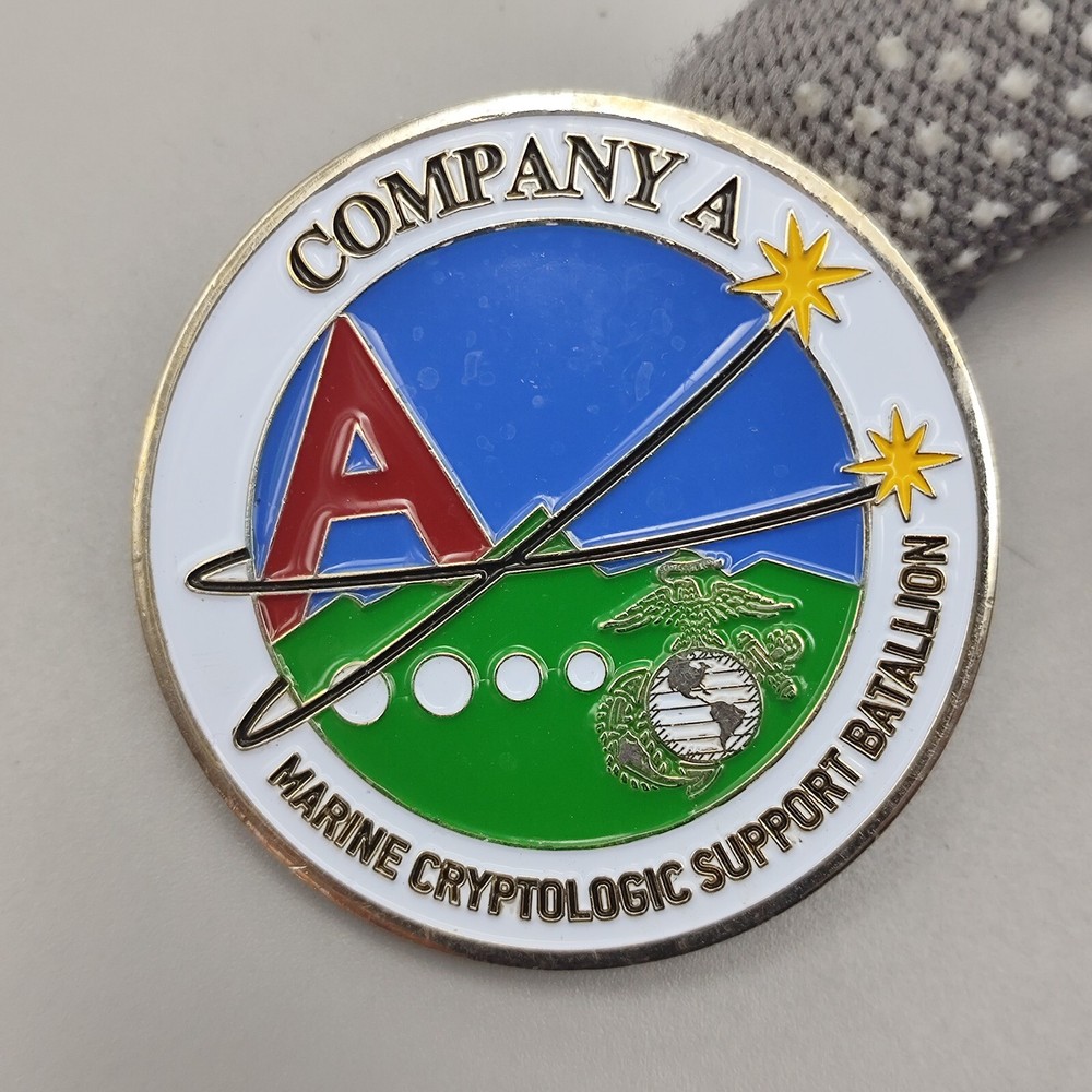 Marine Cryptologic Support Batallion Challenge Coin