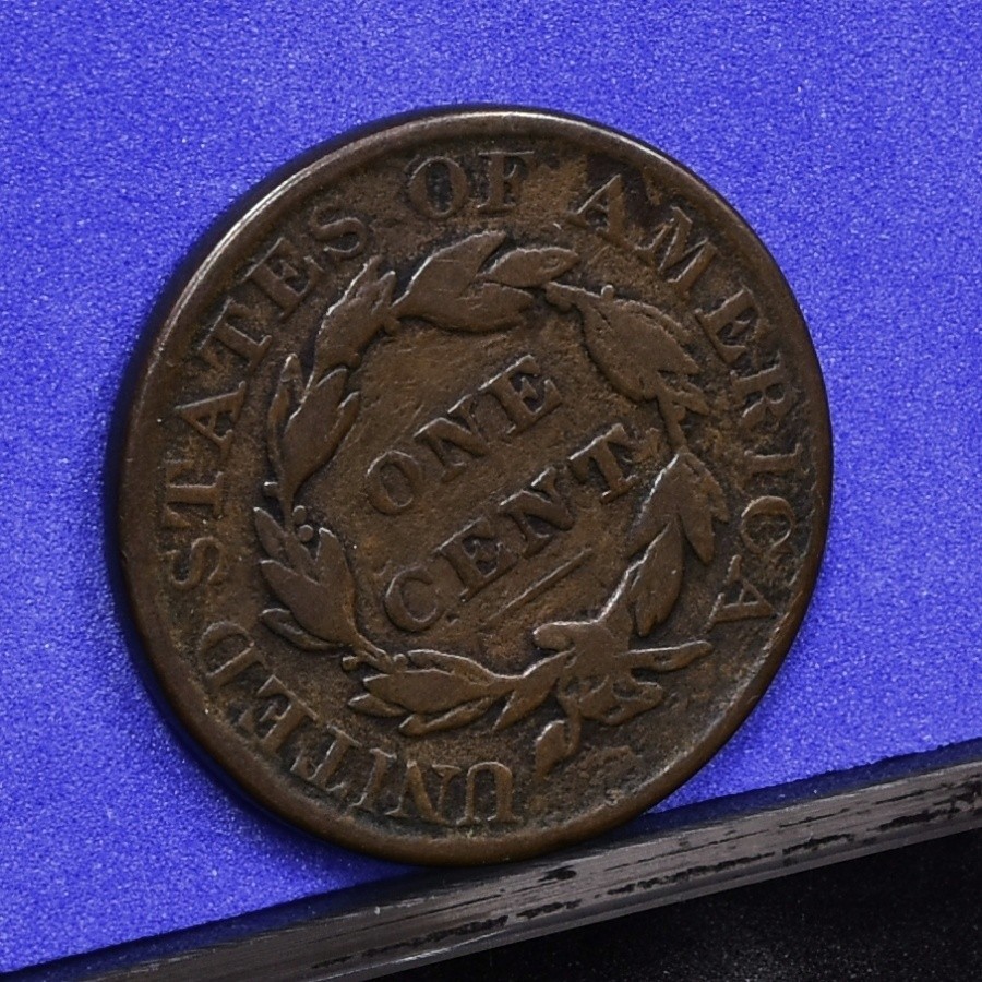 1830 Large Cent - Medium Letters - VG Details, Cleaned (#58885-L)