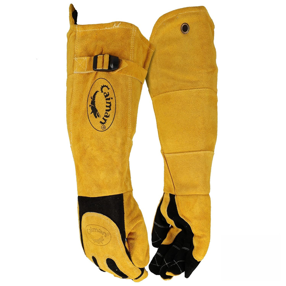 Premium Split Deerskin Mig/Stick Welding Gloves, Fleece/Foam Insulation, Split C