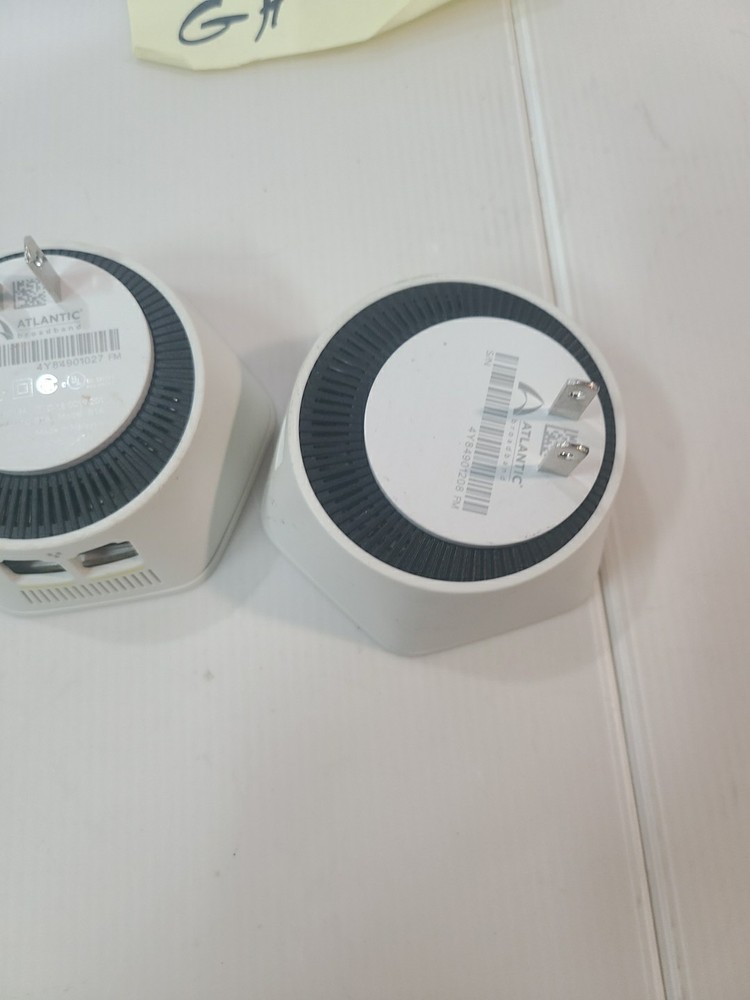 Two (2) - Atlantic Broadband Fi WiFi Plug In Extender Model B1A