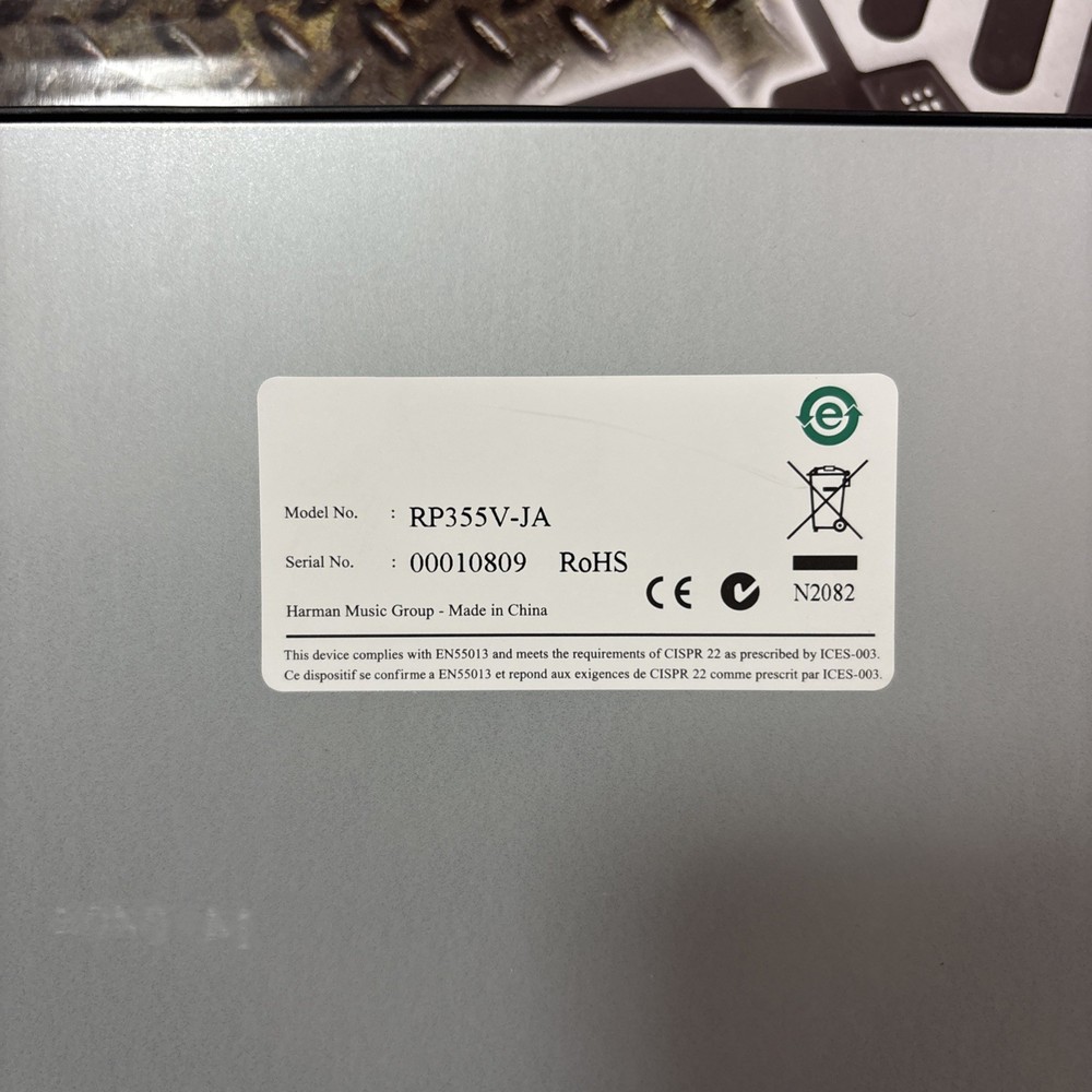 DigiTech RP355 Multi-Effects Guitar Effect Pedal TESTED From Japan