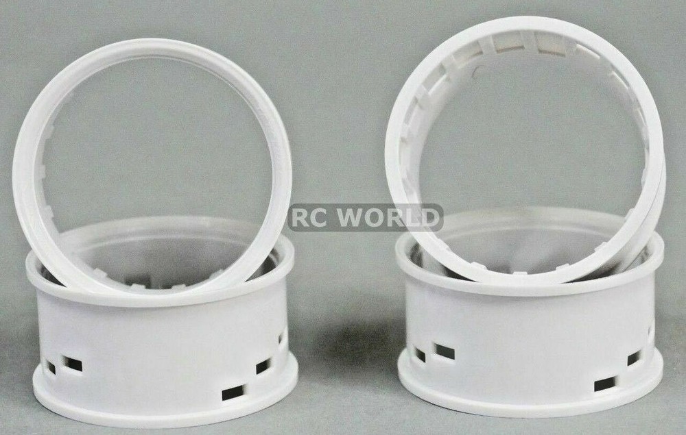 Tetsujin RC Wheels LIPS Adjustable Offset 3/6/9mm -CHROME-01 LIPS -(4PCS)