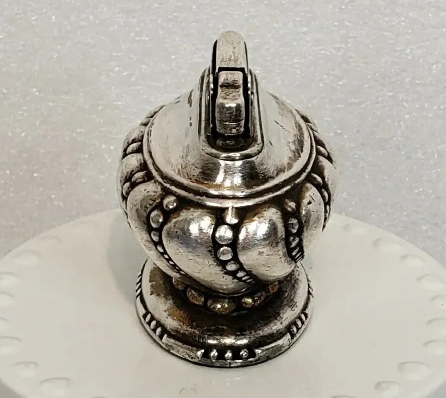 Vintage Ronson Crown Table Lighter Art Deco - Not Tested