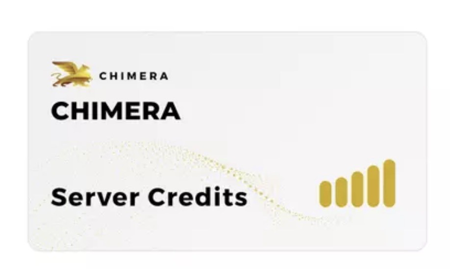 Chimera Tool, Credits Package, 150 Credits Pack