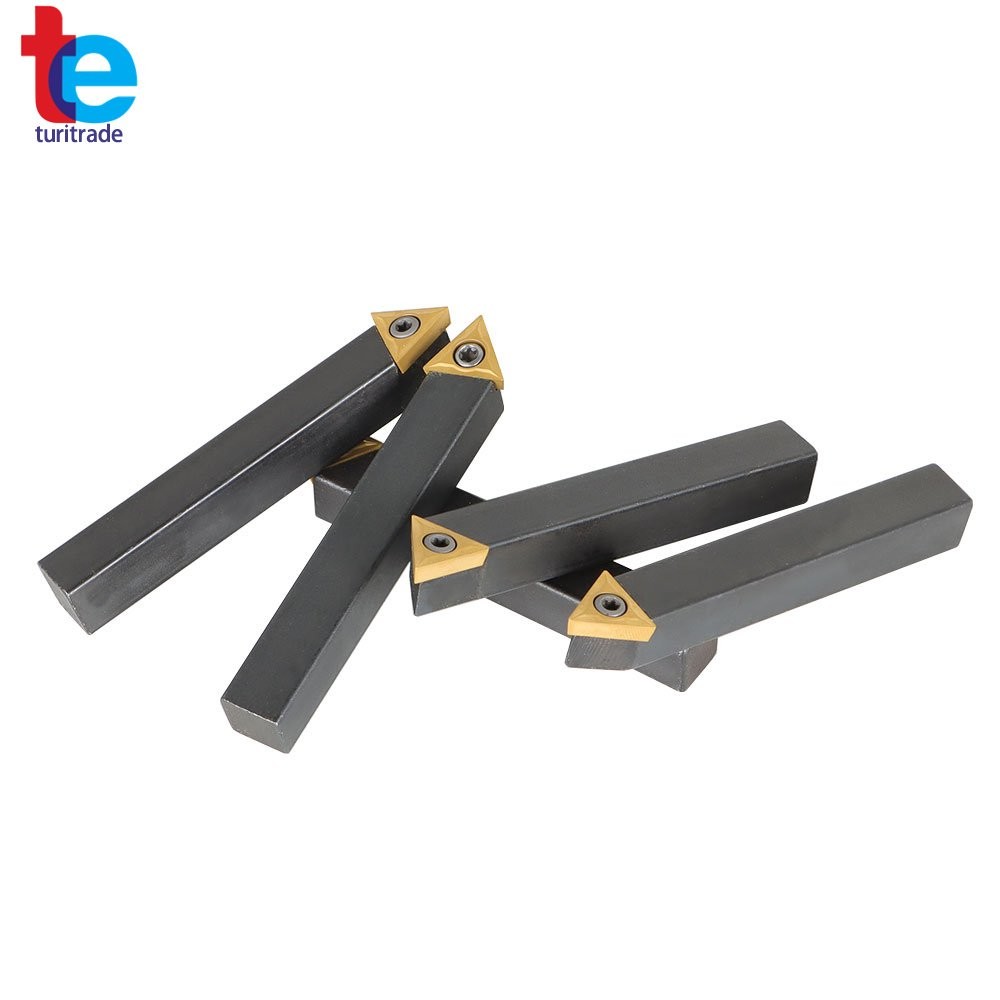 5 Pack 1/2" Carbide Indexable Turning Tool Lathe Tool Bit With Carbide Inserts