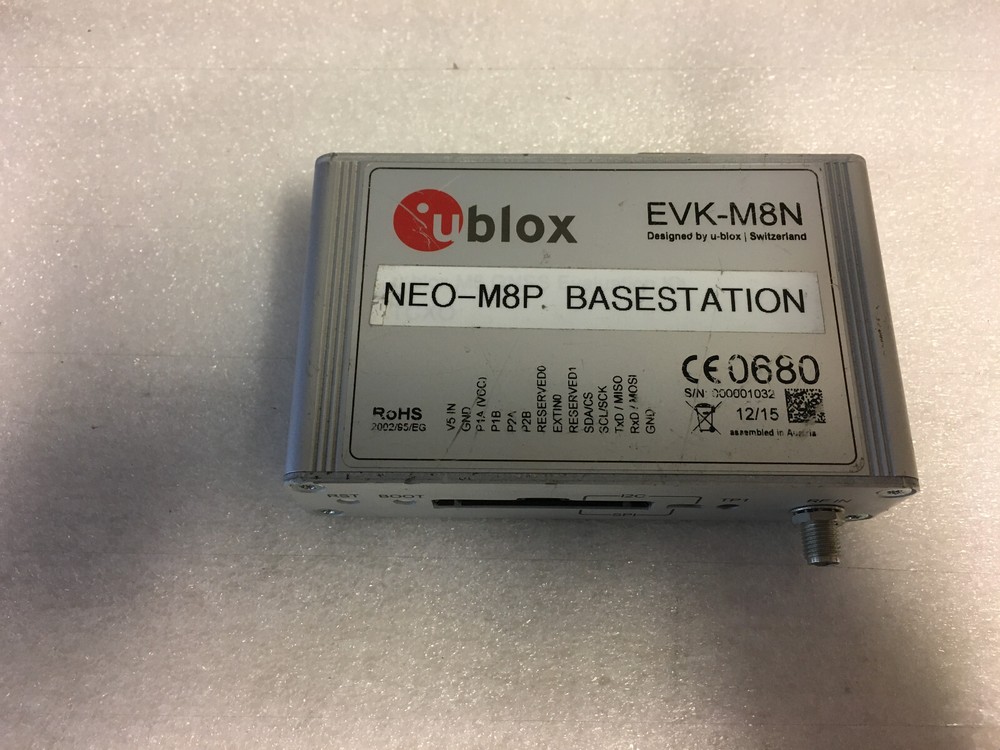 UBLOX EVK-M8N : M8 Concurrent GNSS Evaluation Module