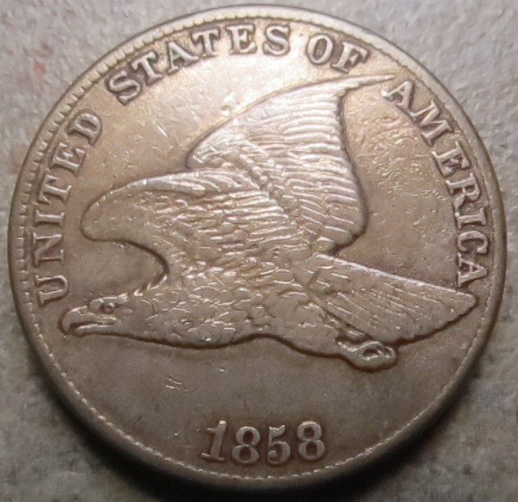 1858 Flying Eagle - Higher Grade