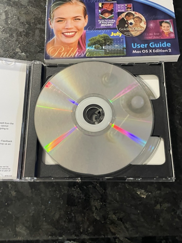 The Print Shop Brøderbund MAC Version 2 Software OS X Edition