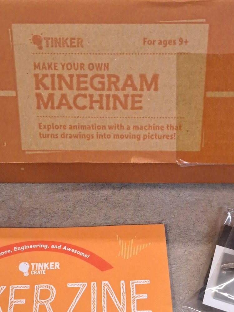 Tinker Make Your Own Kinegrim Machine for ages 9+