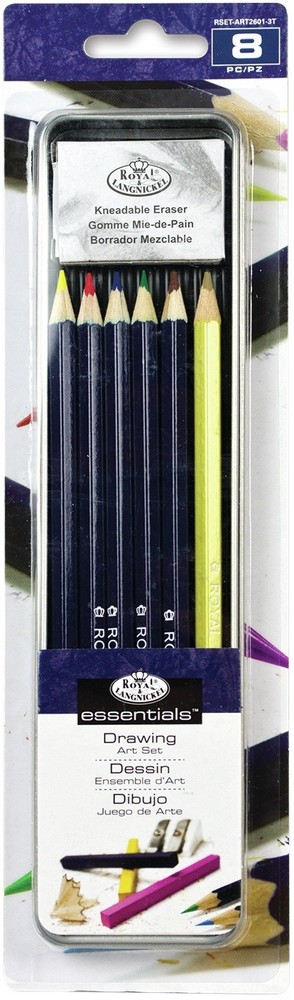 Drawing Art Set W/Tin