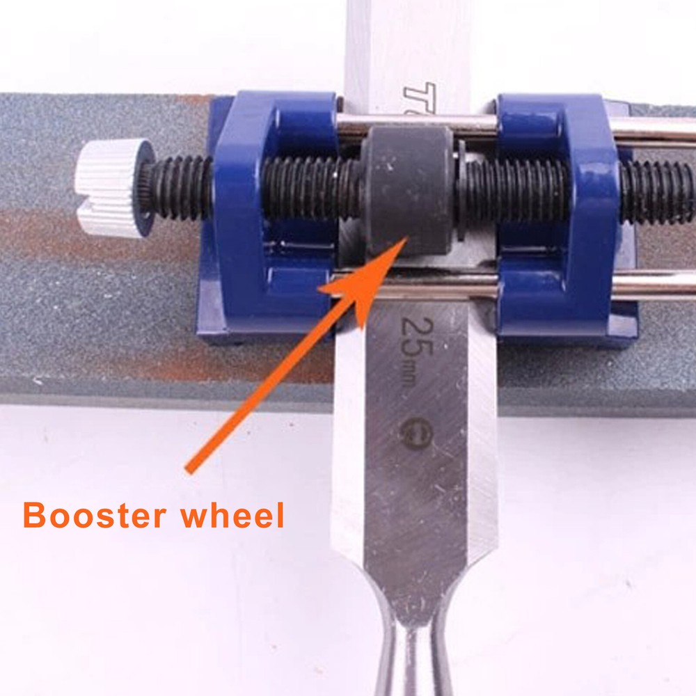 Plane Blade Wood Chisel Sharpening Guide Jig Angle Block Honing Manual Sharpener