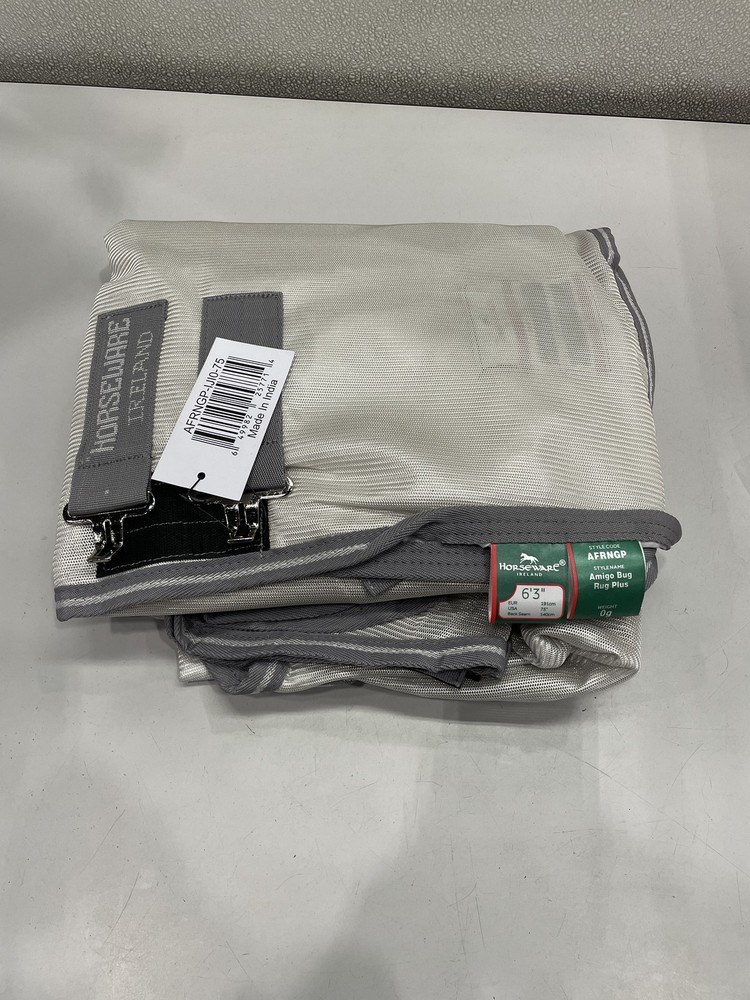 Horseware Amigo Bug Plus Fly Sheet For Horses 75" Silver/Titanium Grey
