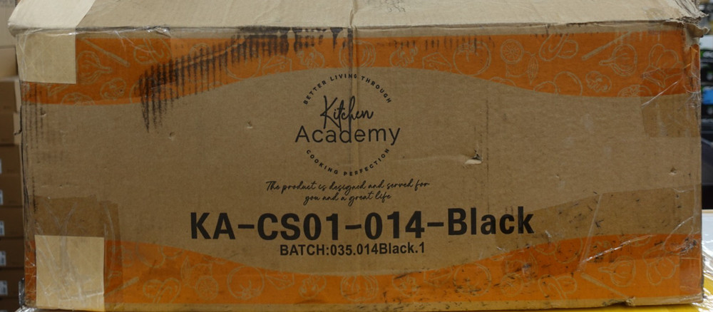 Kitchen Academy Induction Cookware Set 15-Pieces