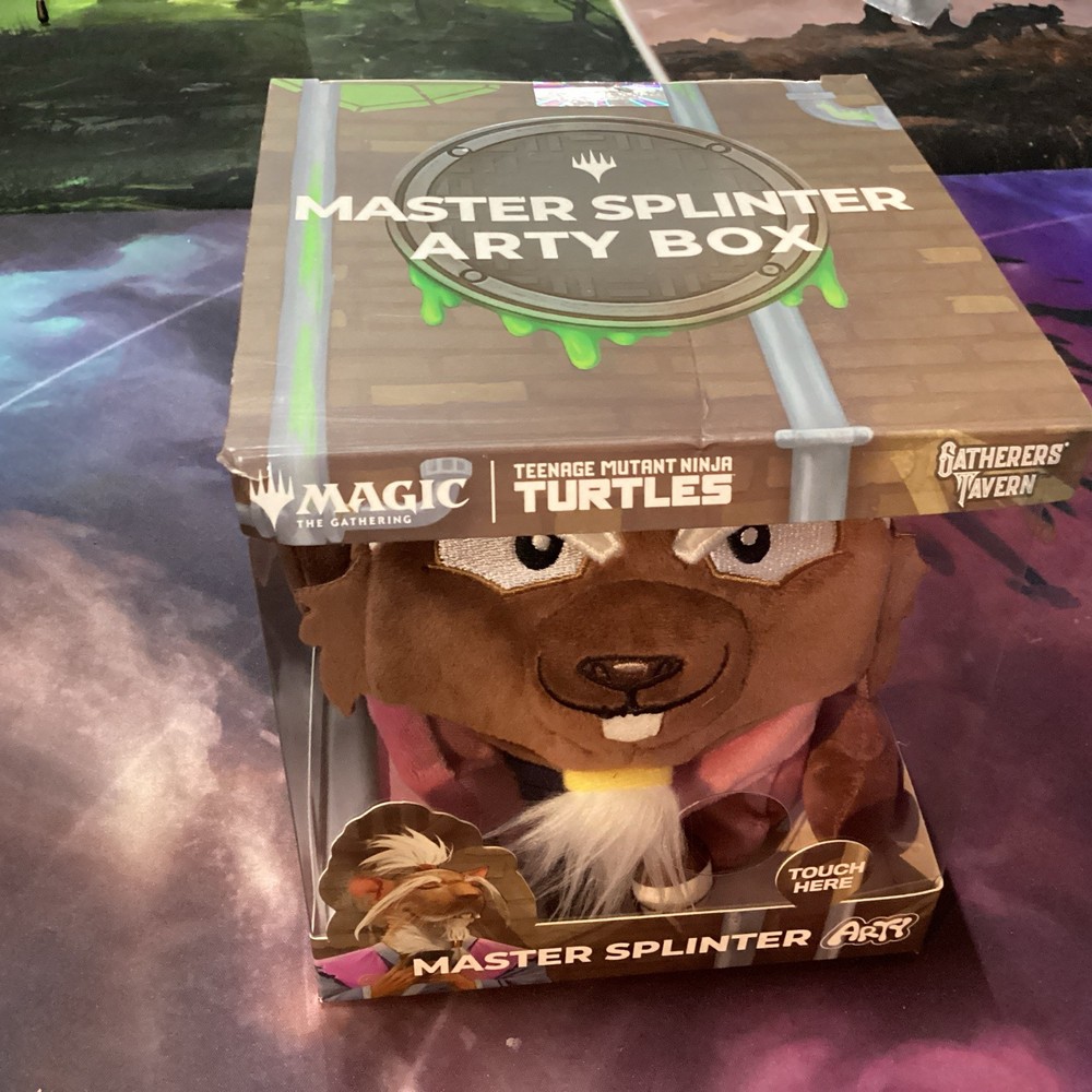 Gathers Tavern TMNT Arty Deck Box Master Splinter