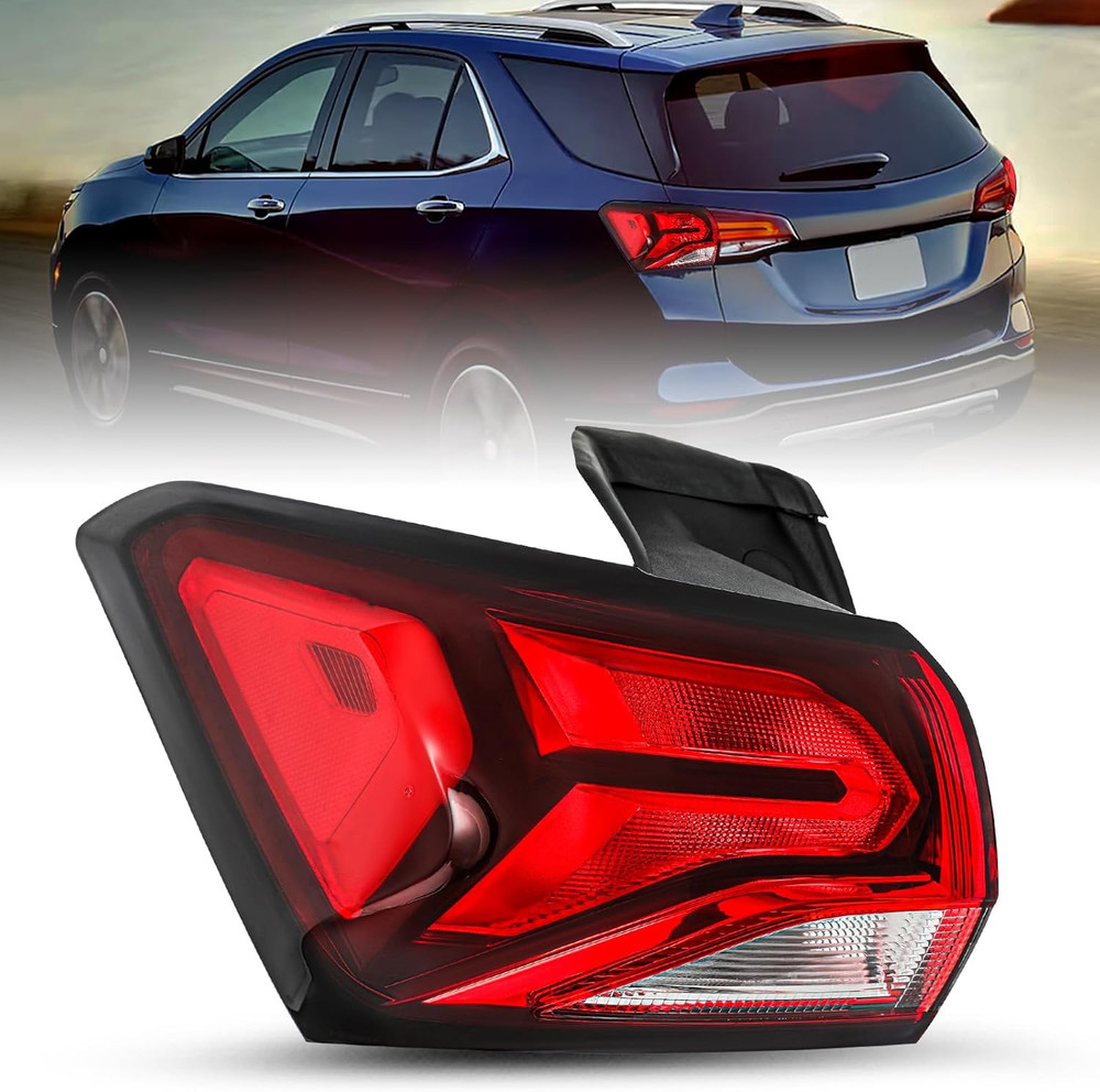 Tail Light Assembly Replacement for 2022 2023 2024 Chevy Equinox Outer Halogen R