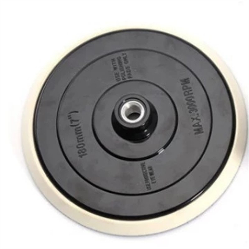 2 PACK 7” Polishing Buffing Hook and Loop Backing Pad