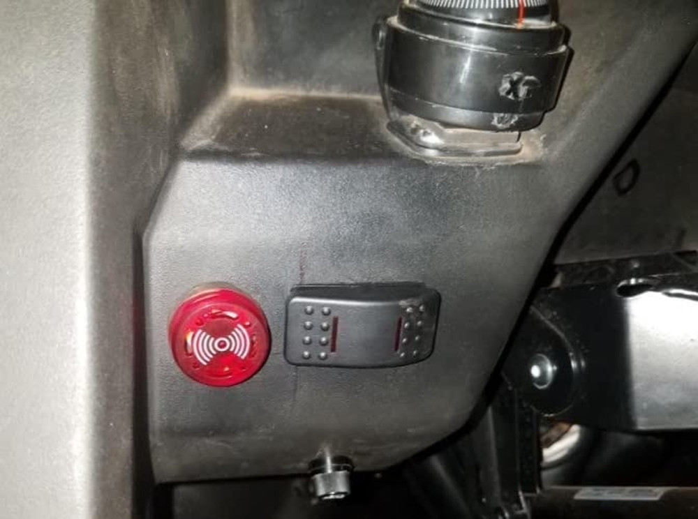 10Pcs Red Indicator Light with Buzzer AC/DC 24V, 22Mm Panel Mount