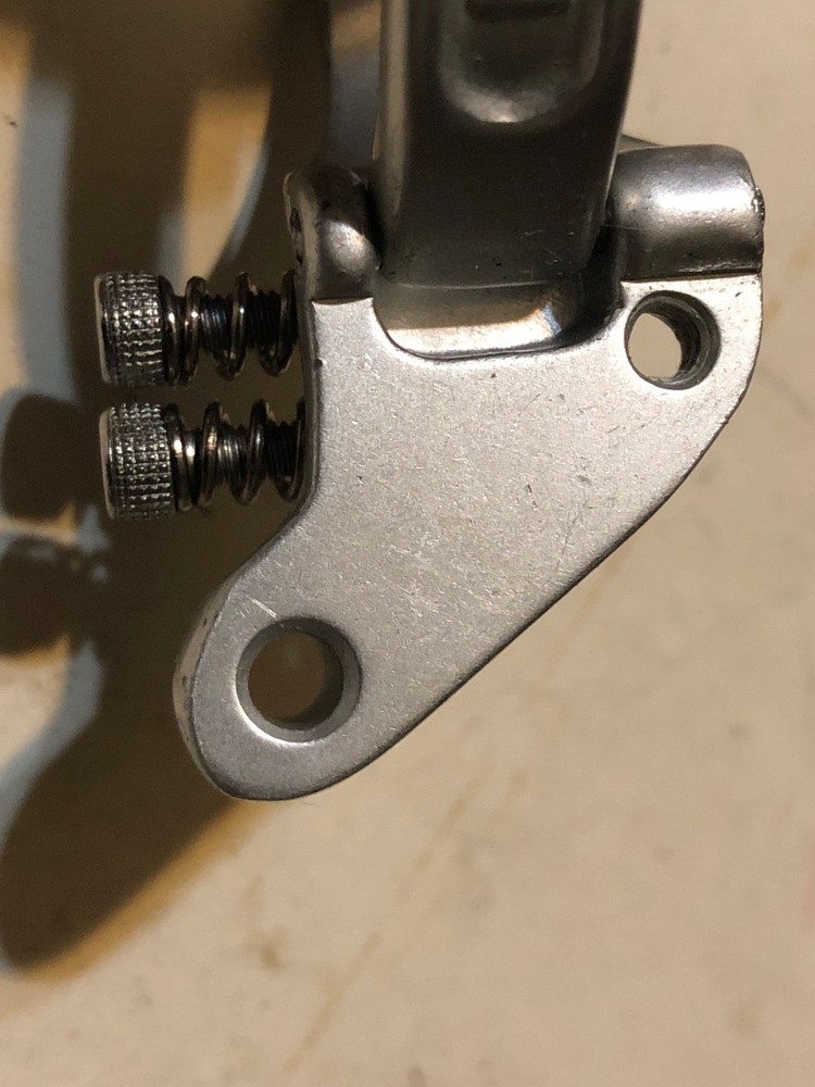 Vintage NOS Mavic front derailleur clamp