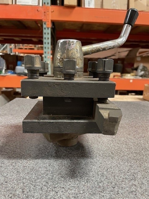Lathe Quick Change Manual Tool Post Holder 5"x5" w/Vendt tool