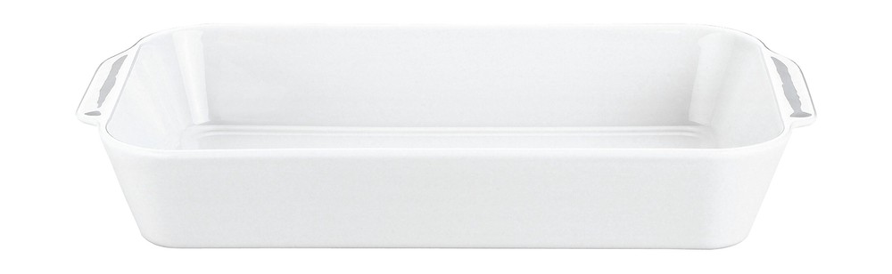 Pillivuyt Porcelain Extra Deep Rectangular Roaster With Ears, Large - 13-by-9...