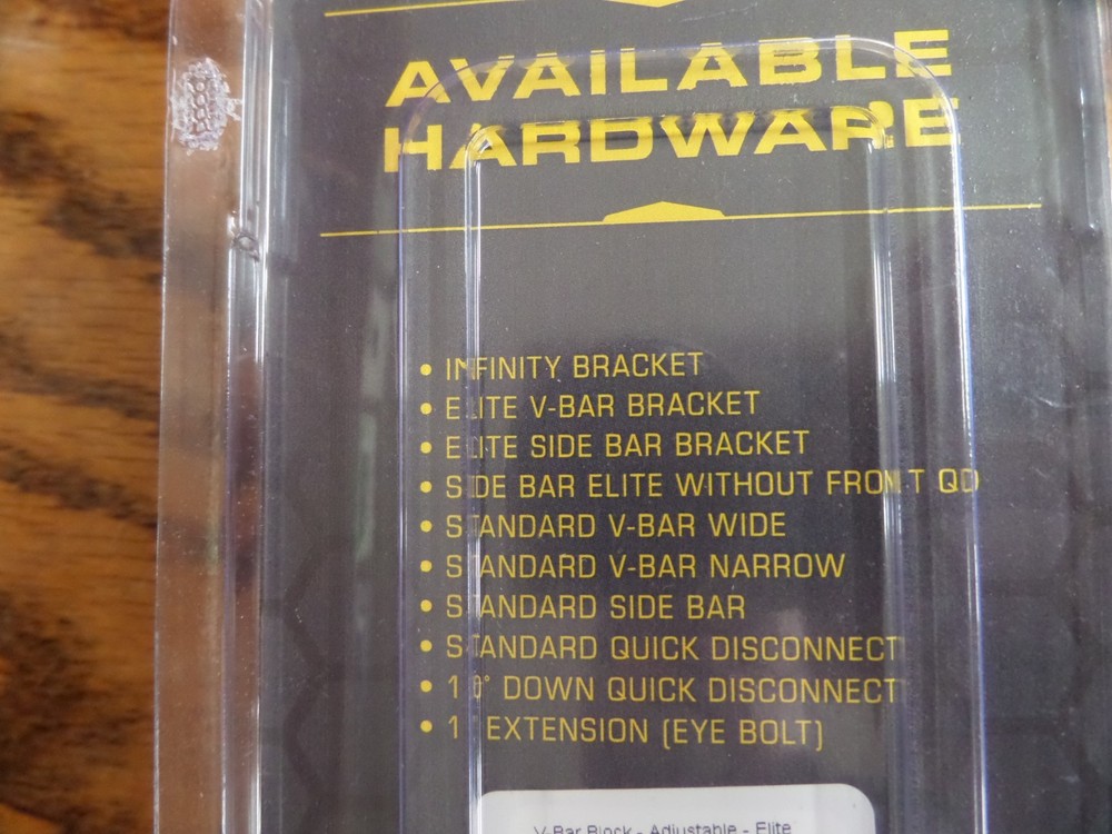 NEW! Bee Stinger Elite V-Bar Block Bracket - Adjustable