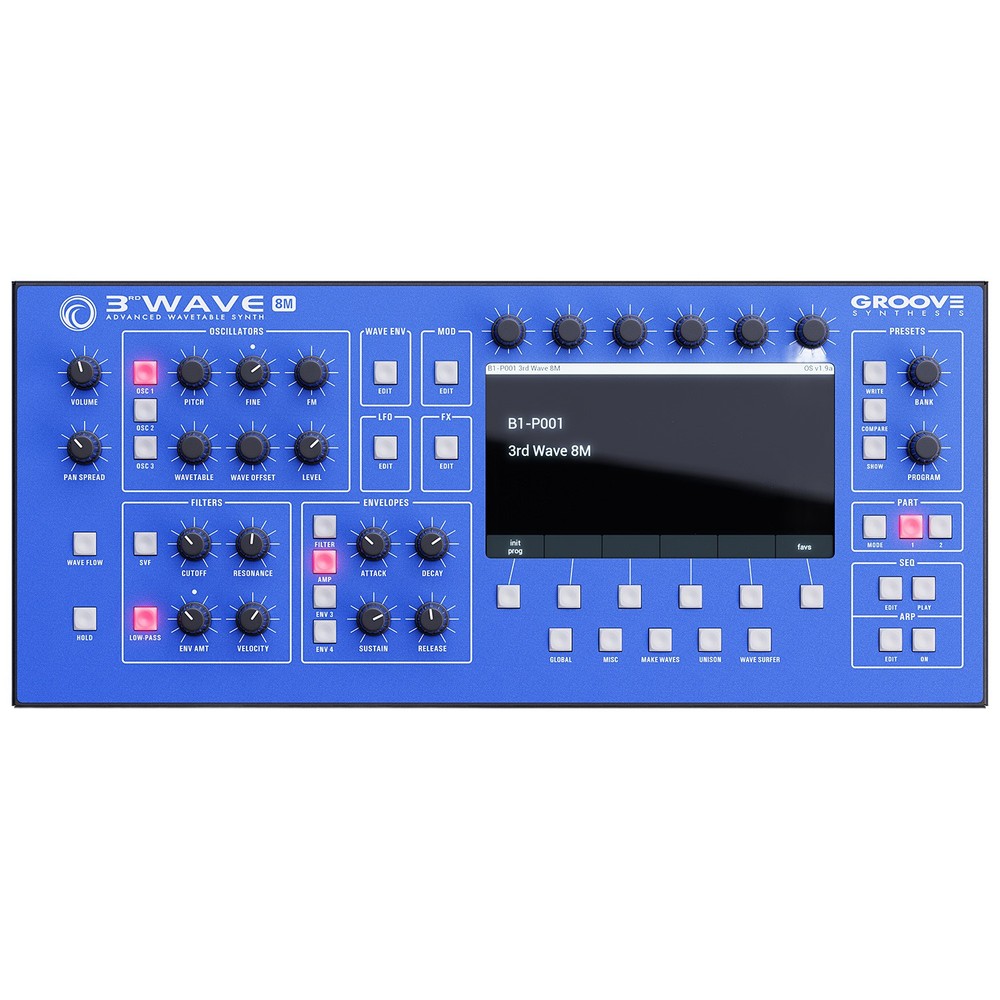 Groove Synthesis 3rd Wave 8M 8-Voice Desktop Synthesizer