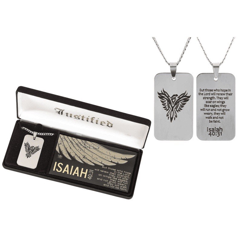 Justified Dog Tag 24”