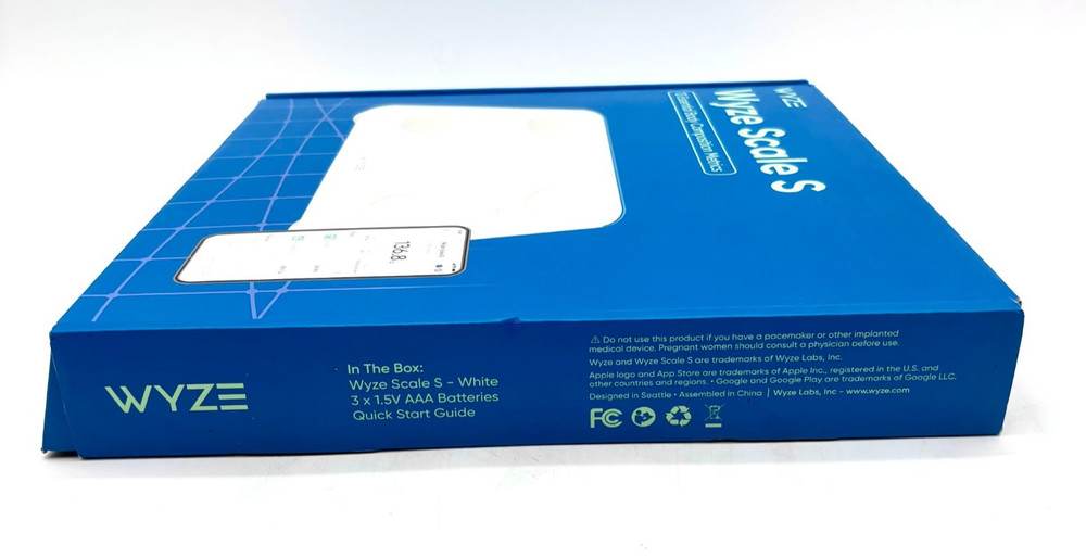 WYZE Scale S Bluetooth Smart scale For Body Weight & BMI Body Composition