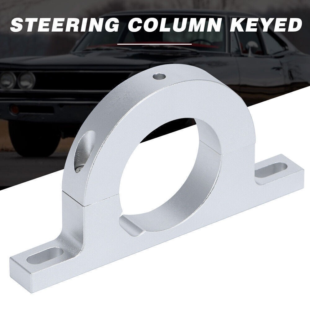 Billet Universal Steering Column Keyed No Drop Mount - 2" Column