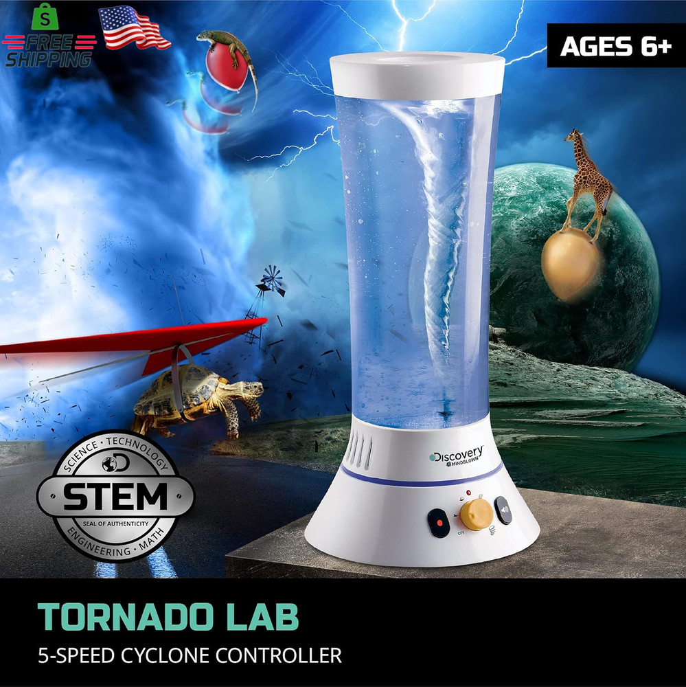 Discovery™ Tornado Lab, 5-Speed Cyclone Controller, Educational Learning Activit
